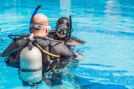 PADI open water course
