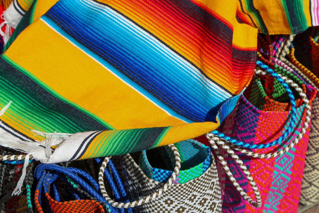 Detail of Mexican blanket