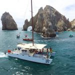 Diving catamaran in Los Cabos