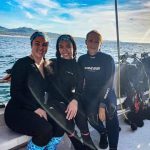 group of divers cabo private guide