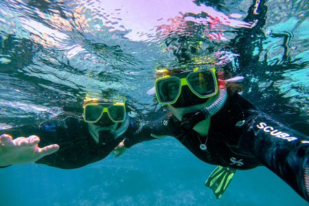kids snorkeling vacation camp in cabo san lucas