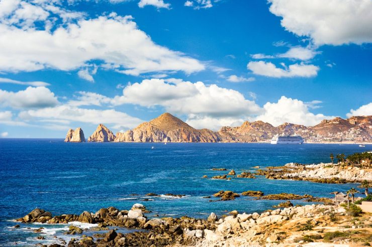 Cabo San Lucas bay - landscape view