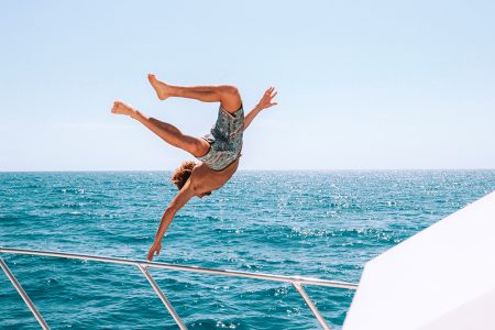 private boat tour in Cabo San Lucas Mexico